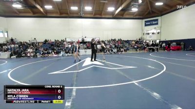 110 lbs Cons. Round 3 - Nyla O`Brien, University Of Providence vs Natalya Jara, University Of Alberta