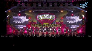 American Cheer - JR WHITE [2023 L1 Junior - Medium] 2023 Spirit Sports Palm Springs Grand Nationals