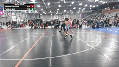 86 lbs 1st Place Match - Andre Ruiz, Victory Wrestling-Central WA vs Beckett Wilson, Sherwood Wrestling