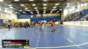 138 lbs Round 2 (8 Team) - Jaydon Oquendo-Greene, Team Barracuda vs Noah Pike, Lake Mary Militia WC