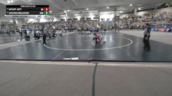 A 144 lbs Cons. Round 1 - Wyatt Jett, Marshall Co. High School vs Colton Relation, Samuel Everett School Of Innovation
