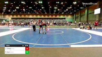 149 lbs Consi Of 32 #2 - Jonah Chew, Embry-Riddle vs Riley Gurr, Oregon State