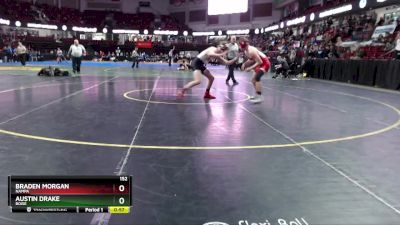 152 lbs Cons. Round 2 - Austin Drake, Boise vs Braden Morgan, Nampa