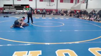 145 lbs Quarterfinal - Brooke Smart, Centennial vs Emma Stansell, Kuna