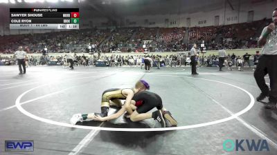 64 lbs Round Of 32 - Sawyer Shouse, Morrison Takedown Club vs Cole Ryon, Broken Arrow Wrestling Club