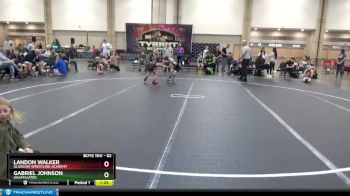 52 lbs Round 1 - Landon Walker, Glasgow Wrestling Academy vs Gabriel Johnson, Unaffiliated