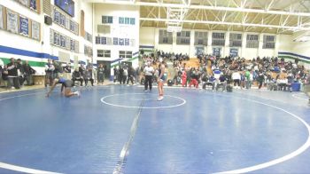 130 lbs Cons. Semi - Keimora Strand, Mira Mesa vs Khyla Adams, Scripps Ranch