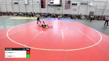 70 lbs Semifinal - Gavin Palace, Payson WC vs Andres Lopez, Nm Gold