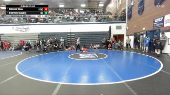 80 lbs 1st Place Match - Boston Waldo, Lakeland Wrestling Club vs Brixon Piva, Challis Blackheart Wrestling Club