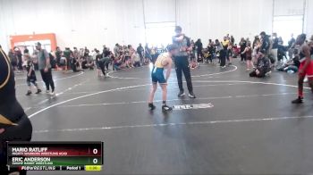 95 lbs 3rd Place Match - Mario Ratliff, Mighty Warriors Wrestling Acad vs Eric Anderson, Swamp Rabbit Wrestling