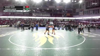 235 lbs 3rd Place Match - Sydney Scott, Payette vs Maritza Garcia, Caldwell