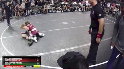 95 lbs Quarterfinals (8 Team) - Chase Hoffmann, Minnesota Maroon vs Schaeffer Ashby, Utah