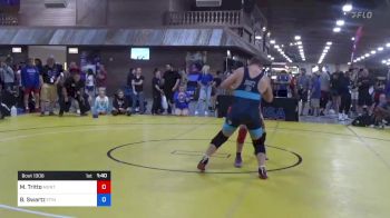 78 kg Semis - Michael Tritto, Montgomery Youth Wrestling League vs Brad Swartz, Fitness Quest Wrestling Club