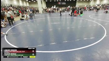 150 lbs Champ. Round 2 - Jabari Hinson, Central Iowa Wrestling Club /Team Intensity vs Mason Basile, Tampa Bay Tigers Wrestling Club