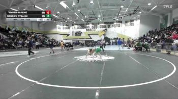108 lbs Quarterfinal - Derrick Strahm, Holtville vs Ryder Bareng, Mar Vista
