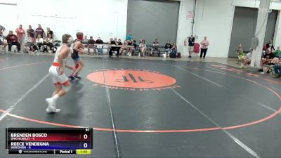 97 lbs Placement Matches (8 Team) - Brenden Bosco, Ohio Scarlet vs Reece Vendegna, Wisconsin