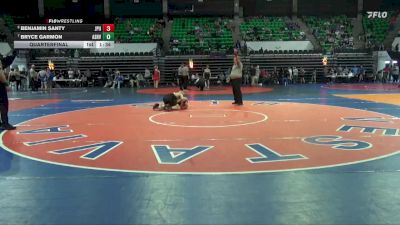 1A-4A 126 Quarterfinal - Bryce Garmon, Ashville vs Benjamin Santy, St. John Paul II