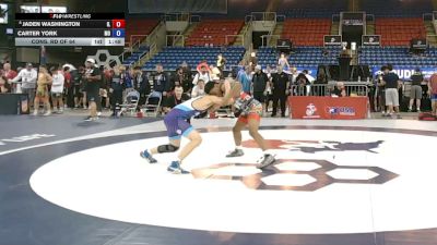 126 lbs Cons. Rd Of 64 - Jaden Washington, Illinois vs Carter York, Missouri
