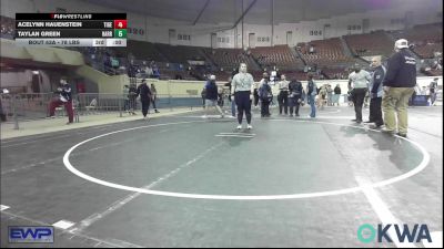 78 lbs Semifinal - Paisley Jones, Tecumseh Youth Wrestling vs Lilli Albiston, Geary