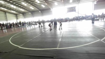 62 lbs Rr Rnd 5 - Leo Clark, Stout Wr Acd vs Adam Santillanes, Independent