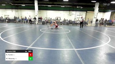 120 lbs Round Of 256 - Rafe Fonte, NJ vs Max Mooney, VA