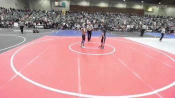 100 lbs Quarterfinal - Alexandro Calvillo, MatTime vs Jose Contreras, Buckaroo WC