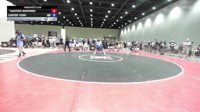126 lbs 3rd Place Match - Santino Martinez vs Carter York, Ozark High School