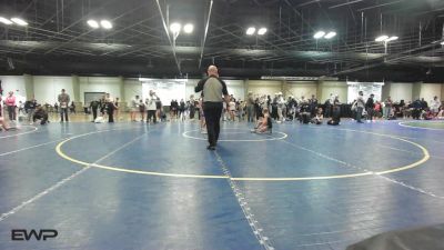 62-65 lbs Rr Rnd 5 - L.C. Hurford, Juggernaut Wrestling Club vs Delanie Wartchow, Shelton Wrestling Academy