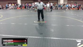 100 lbs Round 1 (6 Team) - Kayden Miller, Mi Pitbulls vs Nick Carroll, Missouri Outlaws