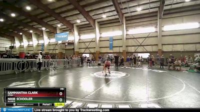 106 lbs Champ. Round 1 - Sammantha Clark, Utah vs Nixie Schooler, Alaska