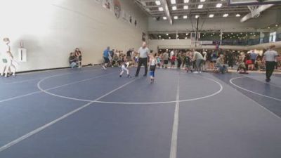 44.9-47.7 lbs Champ. Round 3 - Logan Jensen, Westlake Wrestling Club vs Elliot De Laney, Deseret Peak Wrestling Club