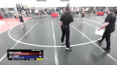 67 lbs Cons. Round 2 - Rem Mlodzik, Freedom High School Wrestling vs Ian Weber, Ringers Wrestling Club