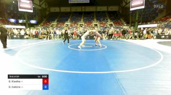 195 lbs Rnd Of 64 - Gary Kiselka, Pennsylvania vs David Calkins, California