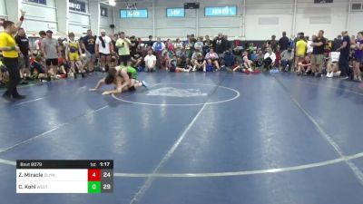 171 lbs Pools - Zach Miracle, Olympia National vs Carson Kohl, West Virginia Wild