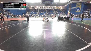 157 lbs Champ. Round 3 - Zachery Little, Summit vs Cade Campbell, Nazareth