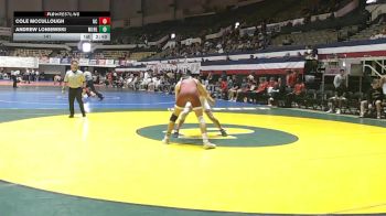 141 lbs Champ Round 1 (16 Team) - Cole McCullough, Newberry College vs Andrew Loniewski, Muhlenberg