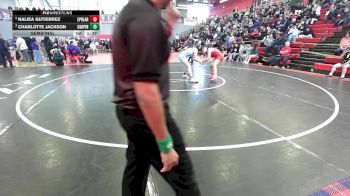 145 lbs Semifinal - Charlotte Jackson, El Paso Chapin vs Naliea Gutierrez, El Paso Bel Air