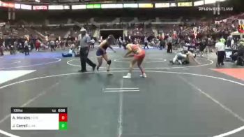 136 lbs Consi Of 8 #2 - Alondra Morales, Team Takedown vs Jamison Carrell, Elma WC