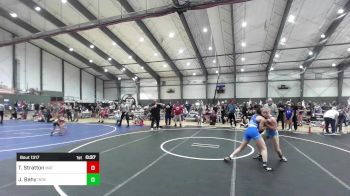 123 lbs Quarterfinal - Taylynn Stratton, Mat Demon WC vs Jaireet Bahy, Independent