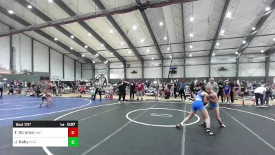 123 lbs Quarterfinal - Taylynn Stratton, Mat Demon WC vs Jaireet Bahy, Independent