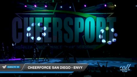 CheerForce San Diego - Envy [2019 Senior Small 4.2 Day 2] 2019 CHEERSPORT Nationals