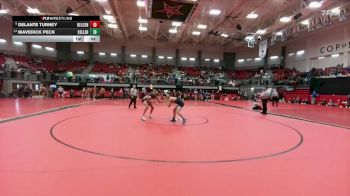 144 lbs Cons. Round 2 - Maverick Peck, Keller vs DeLante Turney, Keller Central