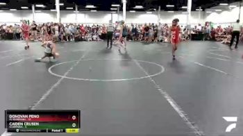 68 lbs Round 1 (8 Team) - Caiden Crusen, Scorpions vs Donovan Peno, FL Scorpions
