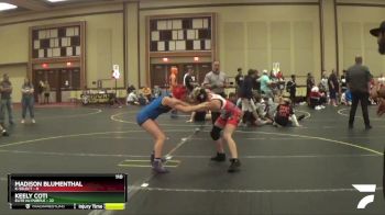 110 lbs Round 1 (4 Team) - Keely Coti, Elite NJ Purple vs Madison Blumenthal, K-Select