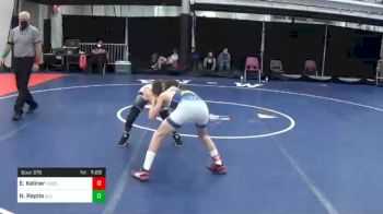 93 lbs Consolation - Eirnin Kellner, Hudson Valley vs Nicholas Raptis, Elite Wrestling Academy