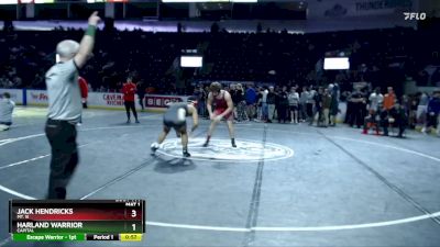 190 lbs Champ. Round 2 - Jack Hendricks, Mt. Si vs Harland Warrior, Capital