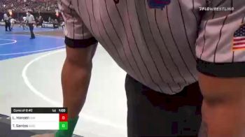 83 lbs Consi Of 8 #2 - Logan Hansen, Simi Valley Vandals vs Tracston Santos, Deschutes MC