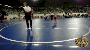 65 lbs Consi Of 4 - Heidi Robinson, Cabot Wrestling Club vs Hailey Lollis, Cowboy Wrestling Club