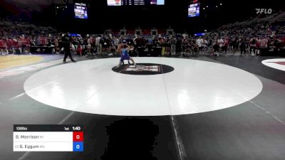 138 lbs Rnd Of 64 - Bryce Morrison, MI vs Grayson Eggum, MN