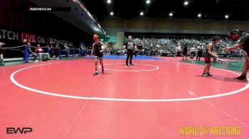 67 lbs Round Of 16 - Barrett Grosjean, Predators Wrestling Club vs Jesse Espinoza, Total Kaos Wrestling Club